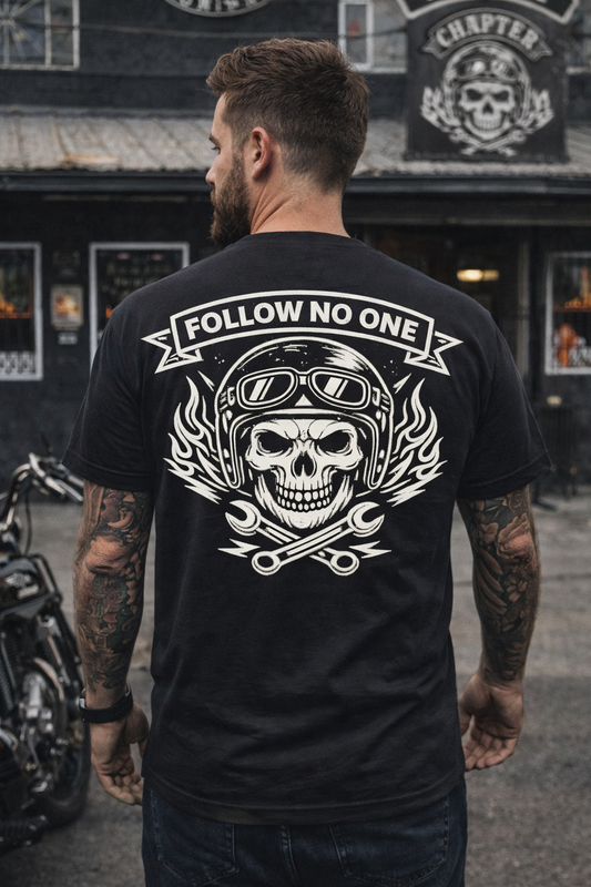 Follow No One - Skull & Goggles
